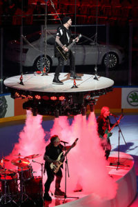 MOSCOW, RUSSIA. MAY 6, 2016. The Gorky Park rock band performs at the opening ceremony of the 2016 IIHF Ice Hockey World Championship, at VTB Ice Palace. Artyom Korotayev/TASS Ðîññèÿ. Ìîñêâà. 6 ìàÿ 2016. Âûñòóïëåíèå ãðóïïû "Ïàðê Ãîðüêîãî" íà öåðåìîíèè îòêðûòèÿ ÷åìïèîíàòà ìèðà ïî õîêêåþ - 2016 â ñïîðòèâíîì êîìïëåêñå "ÂÒÁ Ëåäîâûé äâîðåö". Àðòåì Êîðîòàåâ/ÒÀÑÑ